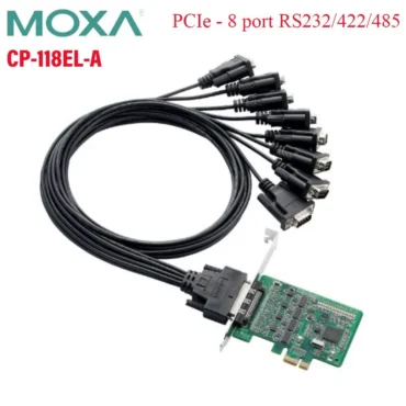 Card chuyển đổi PCIe sang 8 cổng RS232/422/485 Moxa CP-118EL-A - Phụ Kiện Điện Tử Việt Nam