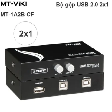 Bộ chia sẻ máy in 1 ra 2 cổng USB chính hãng MT-VIKI MT-1A2B-CF - Phụ Kiện Điện Tử Việt Nam