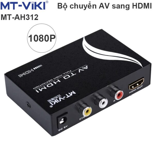 Bộ chuyển đổi AV sang HDMI MT-AH312 MT-VIKI chính hãng
