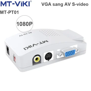 Bộ chuyển đổi VGA sang S-video và AV MT-PT01 MT-VIKI - Phụ Kiện Điện Tử Việt Nam