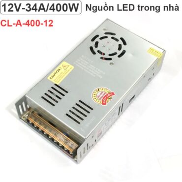 Nguồn LED 12V-34A 400W cho Camera Bảng điện tử LED Biển quảng cáo Changylian CL-A-400-12 - Phụ Kiện Điện Tử Việt Nam