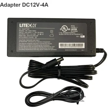 Nguồn adapter DC12V-4A Liteon chân 5.5mm*2.1mm - Phụ Kiện Điện Tử Việt Nam