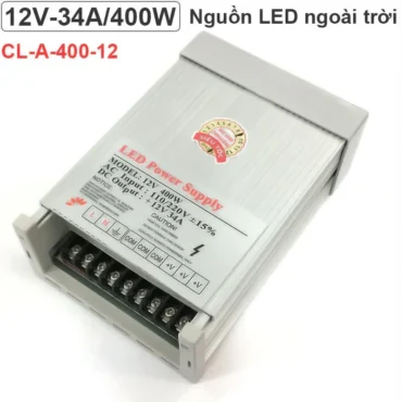 Nguồn LED ngoài trời 12V-34A 400W cho Camera Bảng điện tử LED Biển quảng cáo Changylian CL-A-400-12 - Phụ Kiện Điện Tử Việt Nam