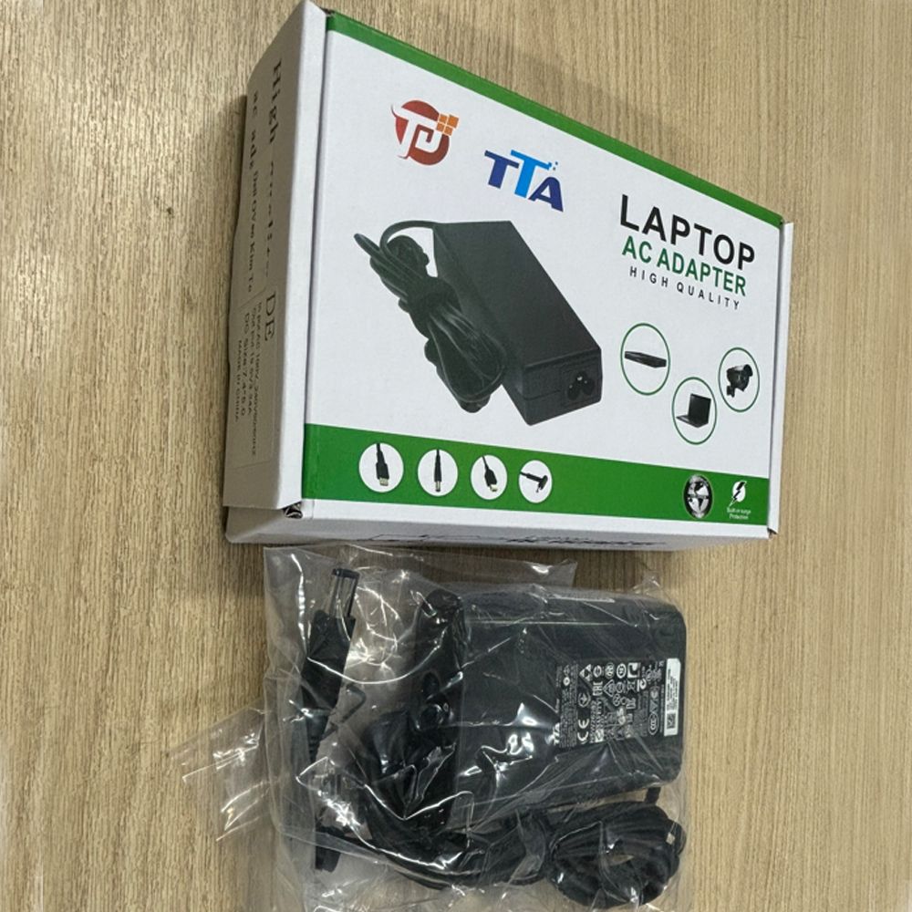 Bộ nguồn sạc pin laptop Dell 19.5V-3.34A 65W chân 7.4*5.0mm chính hãng TTA - DE-65NM130 - Phụ Kiện Điện Tử Việt Nam