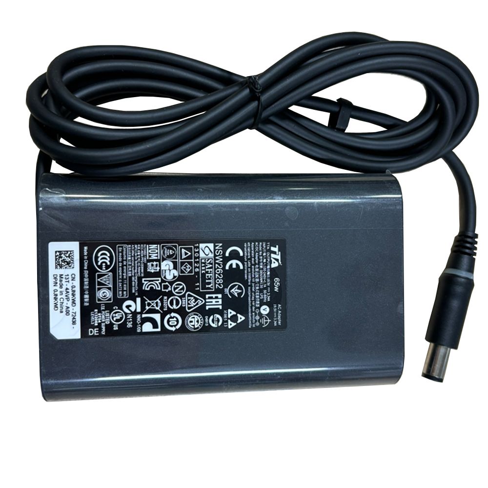 Bộ nguồn sạc pin laptop Dell 19.5V-3.34A 65W chân 4.5*3.0mm chính hãng TTA - DE-65NM130 - Phụ Kiện Điện Tử Việt Nam