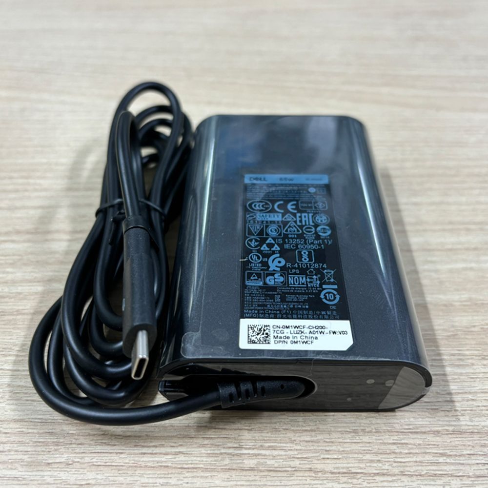 Bộ nguồn sạc pin laptop Dell 65W chân Type C chính hãng TTA - HA65NM170 - Phụ Kiện Điện Tử Việt Nam