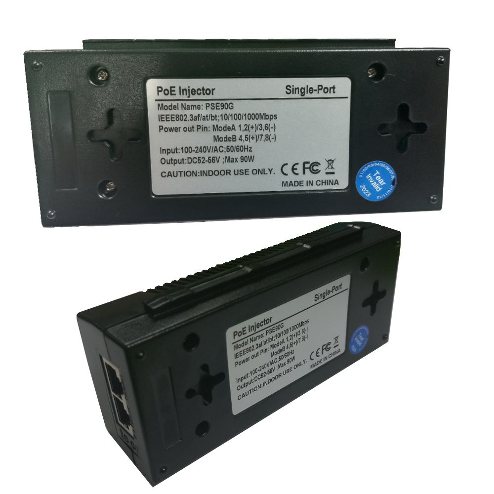 Bộ nguồn POE+ 90W chuẩn IEEE 802.3bt tốc độ 1Gbps KMEtech PSE90G - Phụ Kiện Điện Tử Việt Nam