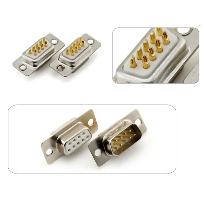 Đầu hàn jack cắm DB9 Female cho bảng điều khiển âm tường âm sàn Coraon D-DB9-FG - Phụ Kiện Điện Tử Việt Nam