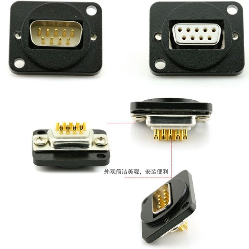 Đầu hàn jack cắm DB9 Female cho bảng điều khiển âm tường âm sàn Coraon D-DB9-FG - Phụ Kiện Điện Tử Việt Nam