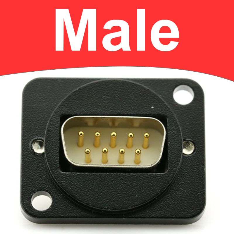 Đầu hàn jack cắm DB9 Female cho bảng điều khiển âm tường âm sàn Coraon D-DB9-FG - Phụ Kiện Điện Tử Việt Nam