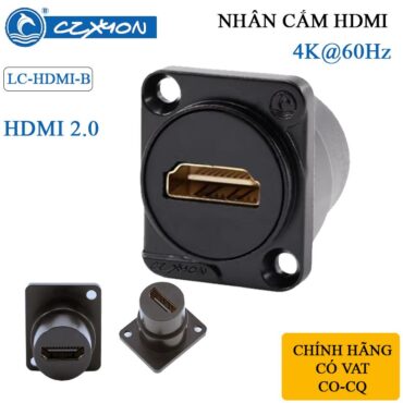 Đầu cắm HDMI cái female âm tường âm sàn Coraon LC-HDMI-B (gim thẳng) - Phụ Kiện Điện Tử Việt Nam