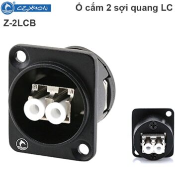 Ổ cắm jack cắm cắm 2 cổng quang fiber LC gắn bảng điều khiển Coraon Z-2LCB - Phụ Kiện Điện Tử Việt Nam
