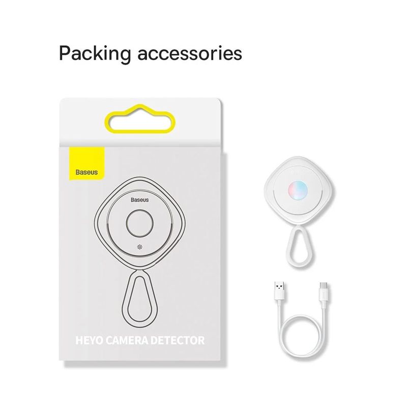 Máy dò hồng ngoại tìm camera giấu kín Baseus BS-HA016 Baseus Heyo Camera Detector - Phụ Kiện Điện Tử Việt Nam