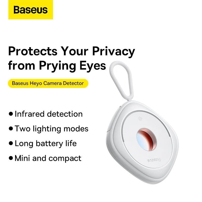 Máy dò hồng ngoại tìm camera giấu kín Baseus BS-HA016 Baseus Heyo Camera Detector - Phụ Kiện Điện Tử Việt Nam