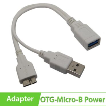 Cáp USB 3.0 OTG có nguồn ngoài, Cáp USB phụ kiện điện tử - Phụ Kiện Điện Tử Việt Nam