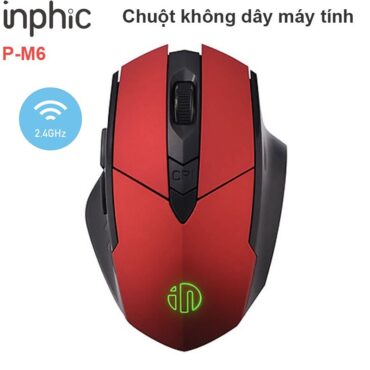 Chuột máy tính không dây 2.4GHz 2400DPI Inphic P-M6 - Phụ Kiện Điện Tử Việt Nam