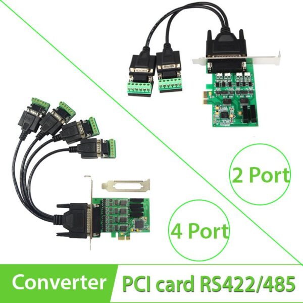 Card chuyển đổi PCI-E sang RS422/RS485 IOCREST 2 - 4 cổng ( IO-PCE352-PR2S/ IO-PCE354-PR4S)