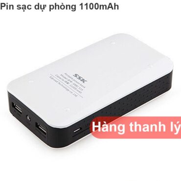 Pin sạc lưu điện dự phòng SSK SRBC519 11000mAh 2 đầu ra DC 5V 1A- 2.1A (thanh lý) - Phụ Kiện Điện Tử Việt Nam