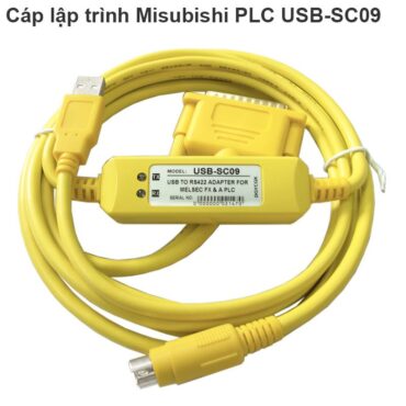 Cáp lập trình Mitsubishi PLC MELSEC FX & A PLC USB to RS422 Adapter USB-SC09 - Phụ Kiện Điện Tử Việt Nam