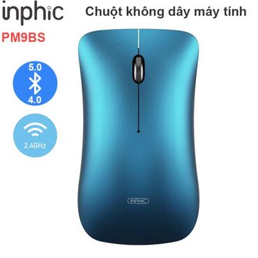 Chuột bluetooth 5.0 3.0 không dây 2.4GHz Inphic PM9BS - Phụ Kiện Điện Tử Việt Nam
