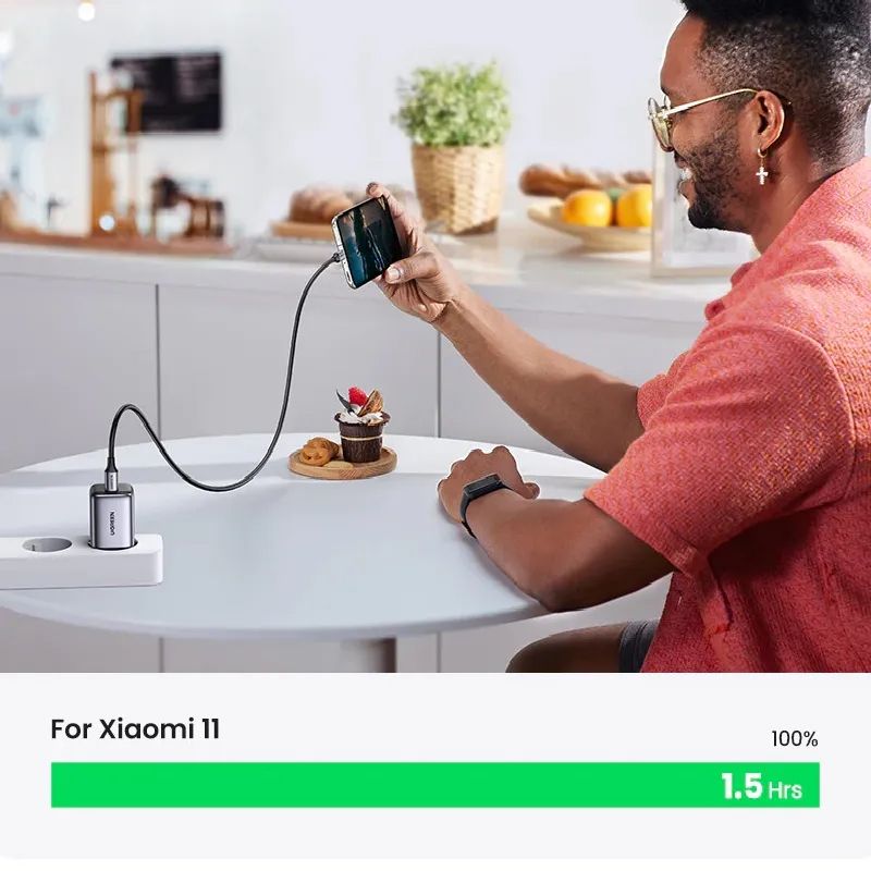 Củ sạc nhanh USB Type C 20W GaN Ugreen 90902 Hỗ trợ QC4+, PD3.0 CD318 - Phụ Kiện Điện Tử Việt Nam