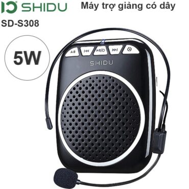Máy trợ giảng có dây 5W Shidu SD-S308 - Thiết kế nhỏ gọn (nhiều màu) - Phụ Kiện Điện Tử Việt Nam