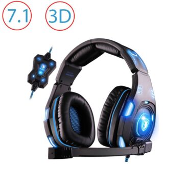 Tai nghe 3D SADES SA-907, âm thanh 3D 7.1, cắm cổng USB - Phụ Kiện Điện Tử Việt Nam