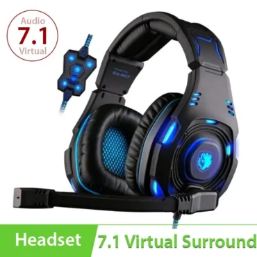 Tai nghe 3D SADES SA-907, âm thanh 3D 7.1, cắm cổng USB - Phụ Kiện Điện Tử Việt Nam