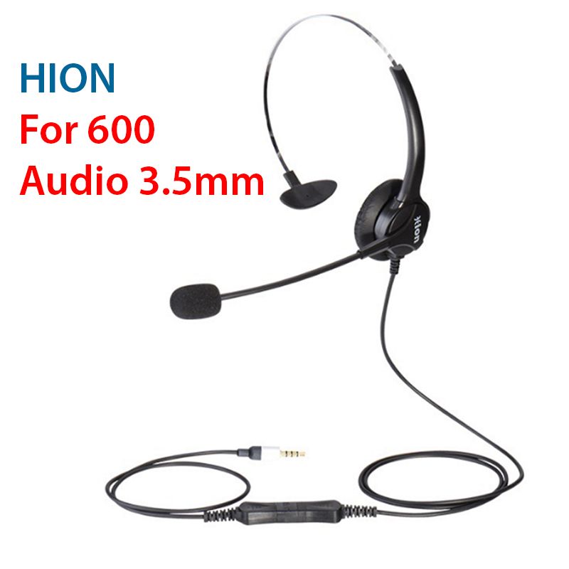 Tai nghe + mic Hion For600 đàm thoại chăm sóc khách hàng chân cắm 3.5mm - Phụ Kiện Điện Tử Việt Nam