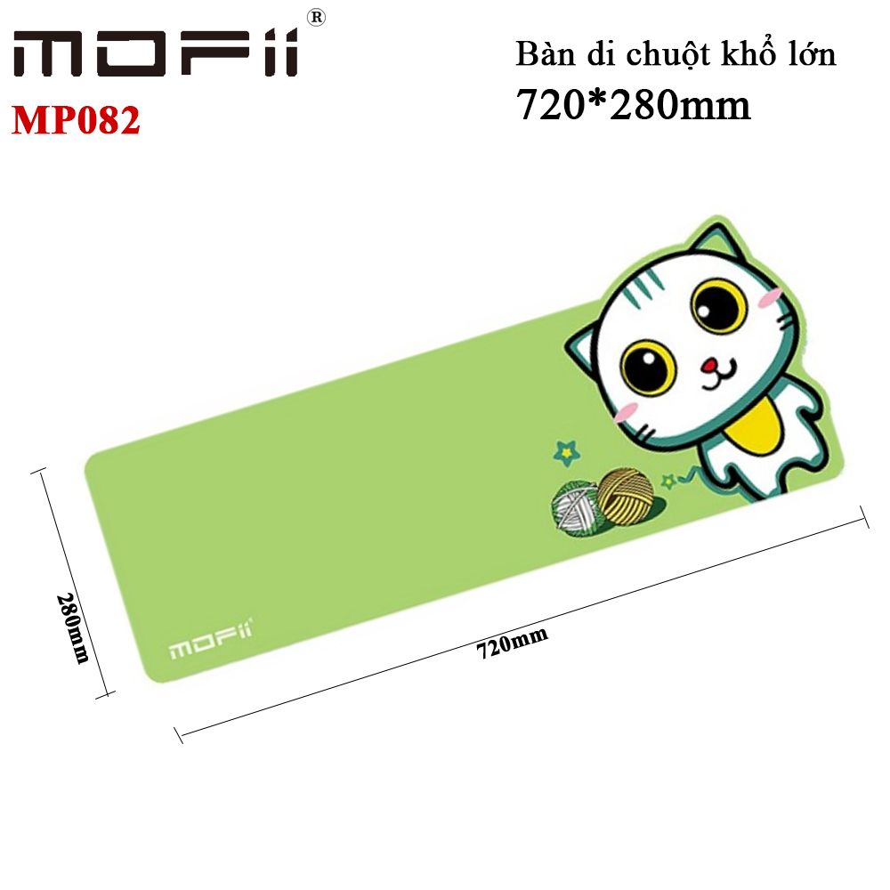 Tấm lót chuột khổ to hình mèo kitty chính hãng Mofii MP082 - Phụ Kiện Điện Tử Việt Nam