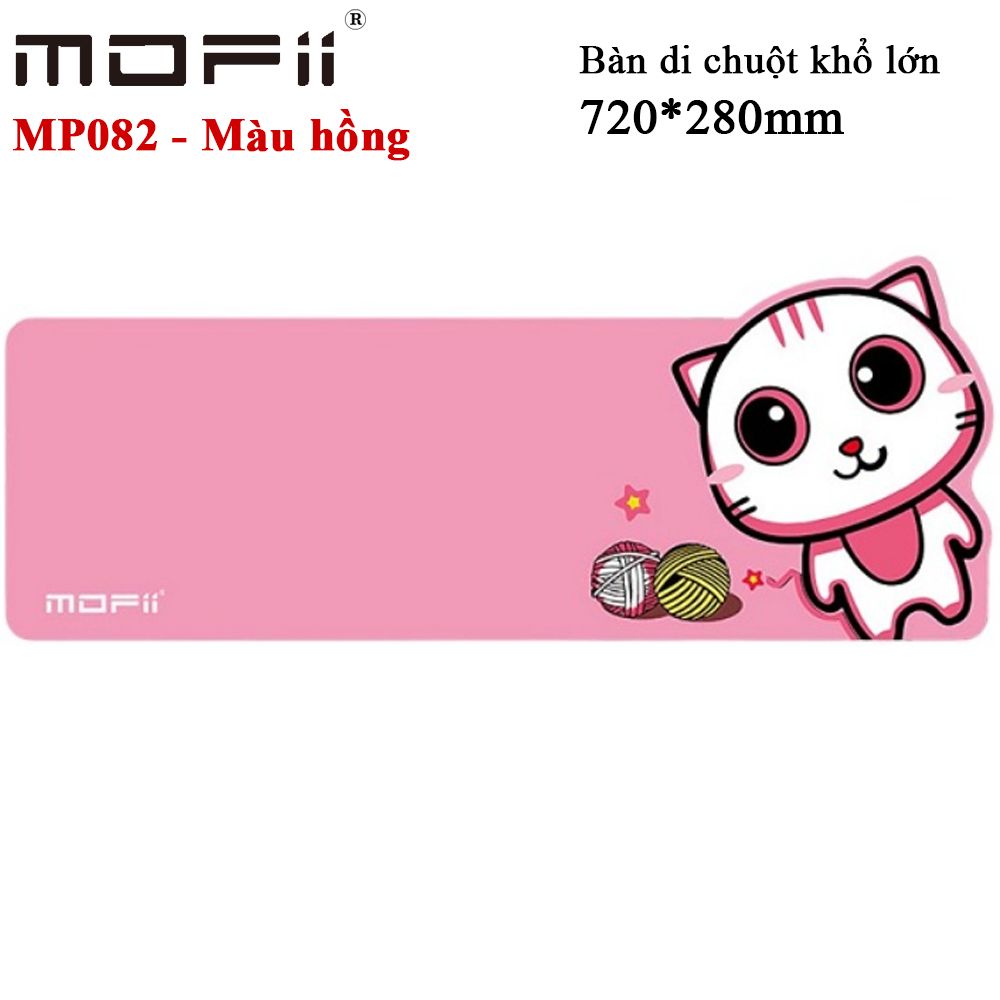 Tấm lót chuột khổ to hình mèo kitty chính hãng Mofii MP082 - Phụ Kiện Điện Tử Việt Nam