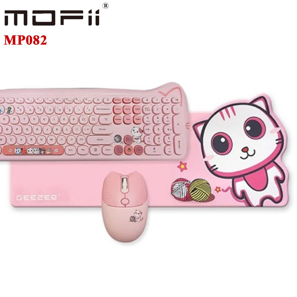 Tấm lót chuột khổ to hình mèo kitty chính hãng Mofii MP082 - Phụ Kiện Điện Tử Việt Nam