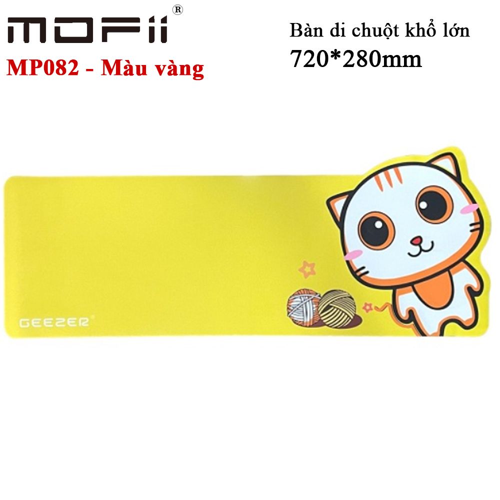Tấm lót chuột khổ to hình mèo kitty chính hãng Mofii MP082 - Phụ Kiện Điện Tử Việt Nam