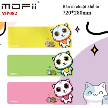 Tấm lót chuột khổ to hình mèo kitty chính hãng Mofii MP082 - Phụ Kiện Điện Tử Việt Nam