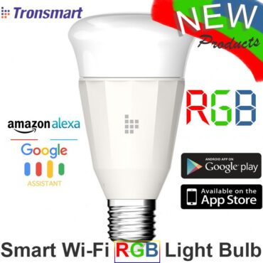 Bóng đèn đổi màu RGB điều khiển từ xa qua Wifi 9W Tronsmart Smart Wi-Fi RGB LED Light Bulb TB01 - Phụ Kiện Điện Tử Việt Nam