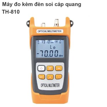Máy test cáp quang + đèn soi quang TH-810 (có đèn soi quang) - Phụ Kiện Điện Tử Việt Nam