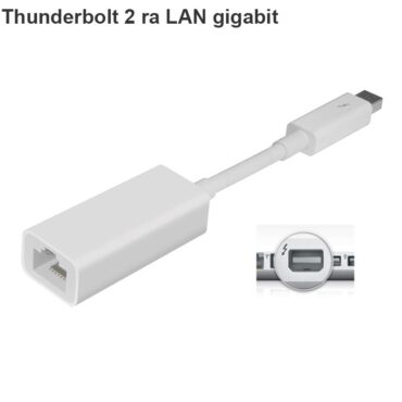 Thunderbolt to Lan Gigabit Adapter, Cáp chuyển đổi phụ kiện điện tử - Phụ Kiện Điện Tử Việt Nam