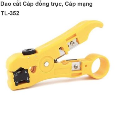 Dao quay cắt tuốt cáp mạng, cáp đồng trục TL-352 - Phụ Kiện Điện Tử Việt Nam