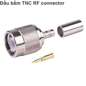 Đầu bấm TNC cho cáp RG58 RG59 lắp cho Khuếch đại sóng Angten cho bộ phát Wifi ngoài trời - Phụ Kiện Điện Tử Việt Nam