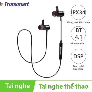 Tai nghe bluetooth thể thao chống nước Tronsmart Encore S1 - Phụ Kiện Điện Tử Việt Nam