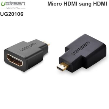 Đầu chuyển đổi Micro HDMI to HDMI Ugreen 20106 - Phụ Kiện Điện Tử Việt Nam