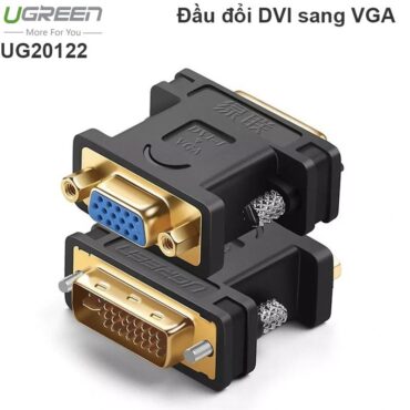Đầu chuyển đổi DVI-I 24+5 sang VGA Ugreen 20122 - Phụ Kiện Điện Tử Việt Nam