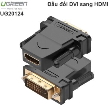 Đầu chuyển đổi DVI-D Male to HDMI Female Ugreen 20124 - Phụ Kiện Điện Tử Việt Nam