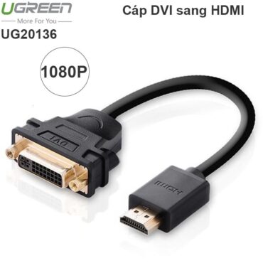 Cáp chuyển đổi HDMI to DVI 24+5 Ugreen 20136 - Phụ Kiện Điện Tử Việt Nam