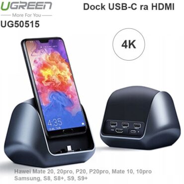 Dock cắm USB-C ra HDMI 4K USB 3.0 HUB 3 port UGREEN 50515 - Phụ Kiện Điện Tử Việt Nam