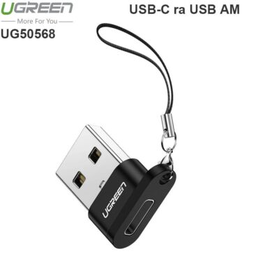 Đầu chuyển USB type-C Female ra USB 2.0 type-A Male UGREEN 50568 - Phụ Kiện Điện Tử Việt Nam
