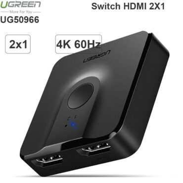 Bộ gộp switch HDMI 2 vào 1 4K 60Hz Ugreen 50966 - Phụ Kiện Điện Tử Việt Nam