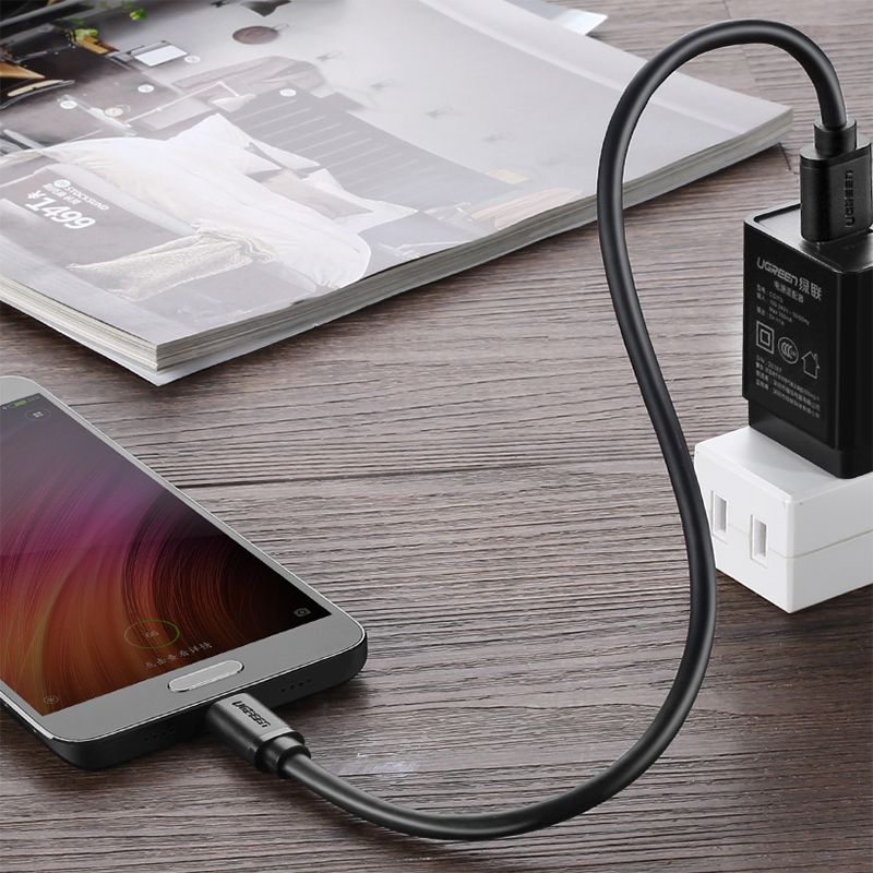 Cáp USB-C 3.0 hỗ trợ sạc nhanh Gen 1 5Gbps UGREEN dài 0.25M | 0.5M | 1M | 1.5M | 2M - Phụ Kiện Điện Tử Việt Nam