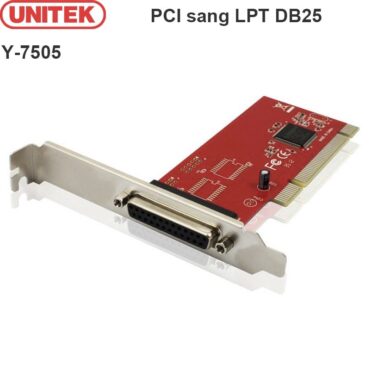 Card chuyển đổi PCI to LPT DB25 Unitek Y-7505 - Phụ Kiện Điện Tử Việt Nam