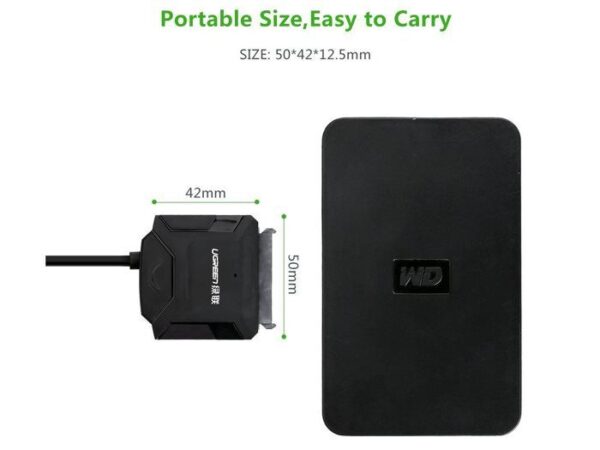 Cáp USB 3.0 to SATA HDD, SSD 3.5" 2.5" Ugreen 20231